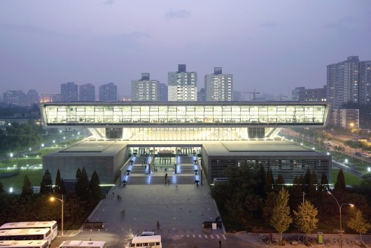National Library, China. Image Courtesy of Harvard GSD