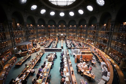 Reading Room, Paris. Image Courtesy of Harvard GSD