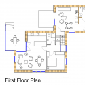 Island Dwelling / O'Neill Architecture Floor Plan