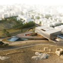 Tsabikos Petras Wins First Prize for Greek Archaeology Museum Proposal Tsabikos Petras Wins First Prize for Greek Archaeology Museum Proposal Bird's eye view of the city. Image Courtesy of Tsabikos Petras Architectural Studio