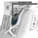 Tsabikos Petras Wins First Prize for Greek Archaeology Museum Proposal Tsabikos Petras Wins First Prize for Greek Archaeology Museum Proposal Ground floor plan