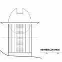 Tree Top Studio / Max Pritchard North Elevatión