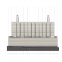 Gdansk Shakespearean Theatre / Renato Rozzi East Elevation