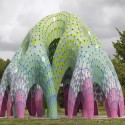 Marc Fornes / THEVERYMANY Constructs Self-Supported “Vaulted Willow” with Ultra-Thin Aluminum Shells Marc Fornes / THEVERYMANY Constructs Self-Supported “Vaulted Willow” with Ultra-Thin Aluminum Shells © Marc Fornes & THEVERYMANY