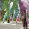 Marc Fornes / THEVERYMANY Constructs Self-Supported “Vaulted Willow” with Ultra-Thin Aluminum Shells Marc Fornes / THEVERYMANY Constructs Self-Supported “Vaulted Willow” with Ultra-Thin Aluminum Shells © Marc Fornes & THEVERYMANY