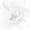 Villa Escargot / Takeshi Hirobe Architects Site Plan