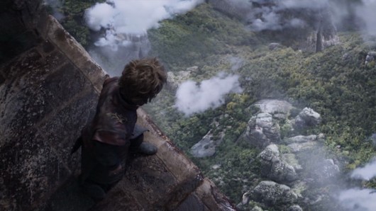 The Sky Cell in Game of Thrones uses dizzying height to trap its prisoners, with the added
