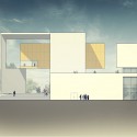 Auerbach Halevy Wins Competition to Design Jewish Sports Museum in Ramat Gan Auerbach Halevy Wins Competition to Design Jewish Sports Museum in Ramat Gan East Elevation. Image © Auerbach Halevy Architects