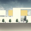 Auerbach Halevy Wins Competition to Design Jewish Sports Museum in Ramat Gan Auerbach Halevy Wins Competition to Design Jewish Sports Museum in Ramat Gan North Elevation. Image © Auerbach Halevy Architects