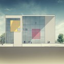 Auerbach Halevy Wins Competition to Design Jewish Sports Museum in Ramat Gan Auerbach Halevy Wins Competition to Design Jewish Sports Museum in Ramat Gan South Elevation. Image © Auerbach Halevy Architects