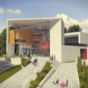 Auerbach Halevy Wins Competition to Design Jewish Sports Museum in Ramat Gan Auerbach Halevy Wins Competition to Design Jewish Sports Museum in Ramat Gan © Auerbach Halevy Architects
