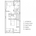 [5x17]Daecheong-dong Small House / JMY architects Third Floor Plan