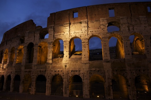 The ruins of the Colosseum still makes a powerful impression. Image © Providence Pictures