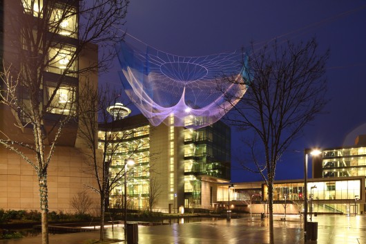 Janet Echelman / Impatient Optimist. Image © Ema Peter