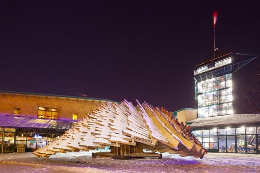 By Invitation: The Hybrid Hut / Rojkind Arquitectos (México D.F.). Image Courtesy of Warming Huts