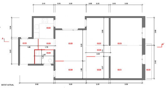 Floor Plan (Before)