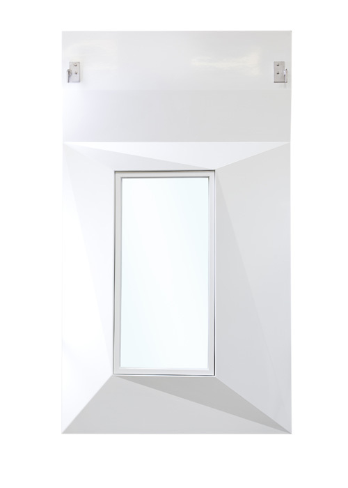 The interior side of the facade panel. Image © lichtzeit.com