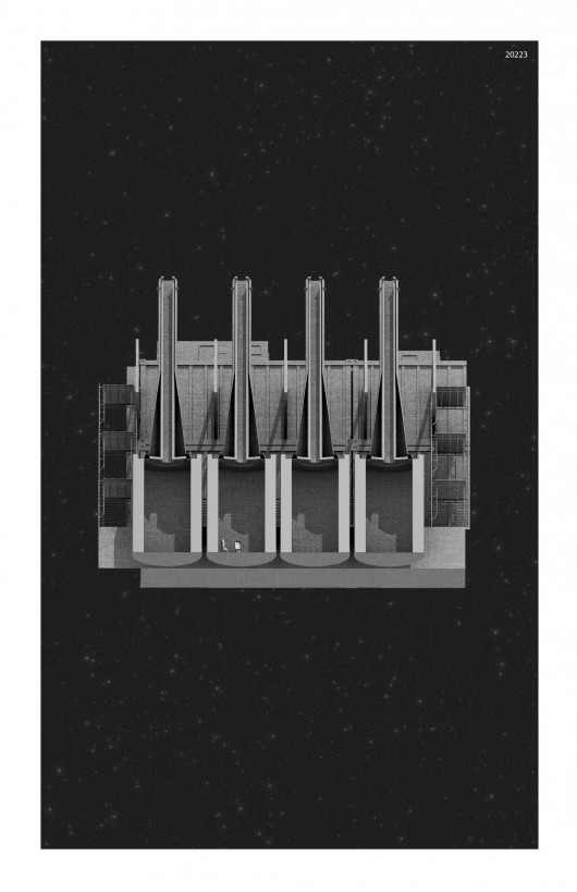 Honorable Mention: “The Doomers' Ball” / STASUS - James A. Craig & Matt Ozga-Lawn. Image © Blank Space