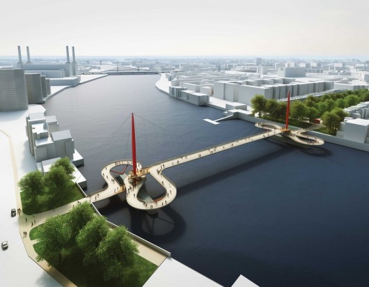 Ove Arup & Partners Ltd with Hopkins Architects and Grant Associates. Image Courtesy of Nine Elms Vauxhall Partnership