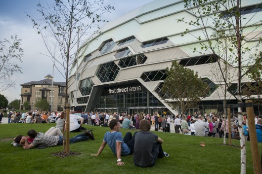 First Direct Arena, Leeds / Populous. Image © Giles Rocholl