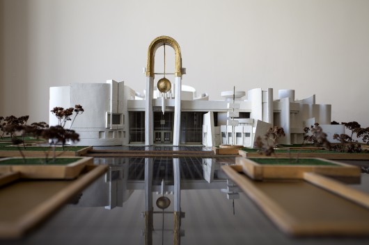 Multifunctional multiplex cultural - entertainment complex 1986 - 1989, model. Image © Alex Bykov 2014