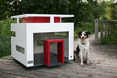 Cubix Dog House. Image via Posh Puppy Boutique