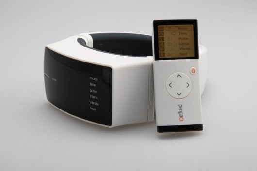 Neck Massager with Wireless Remote Control. Image via Amazon