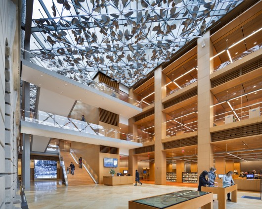 Slover Library / Newman Architects with Tymoff + Moss Architects. Image © Peter Aaron