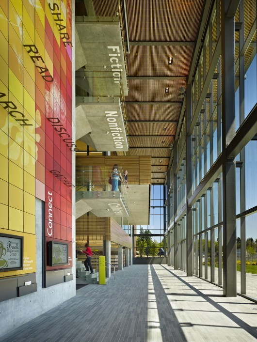 Vancouver Community Library / The Miller Hull Partnership. Image © Benjamin Benschneider