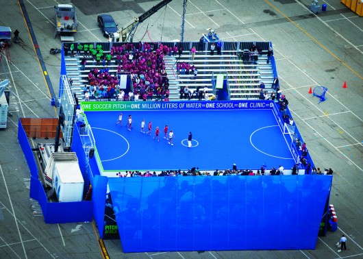 PITCHAfrica Stadium School Prototype, World Cup 2010 © Annenberg