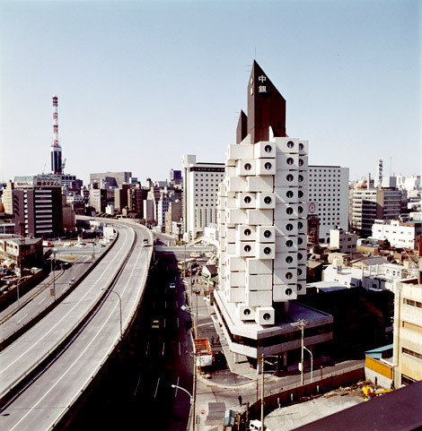 Nakagin Capsule Tower, Tokyo. Image © Arcspace