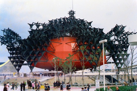 Toshiba-IHI Pavilion at the 1970 Osaka Expo. Image © Flickr CC user m-louis