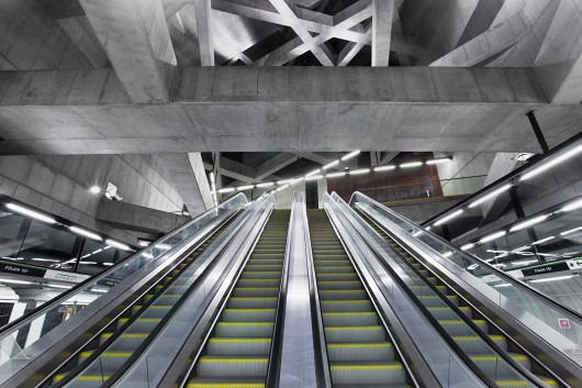 Gellert Station / sporaarchitects. Image © Tamás Bujnovszky