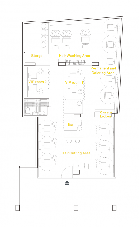 Prim4 Hair Salon Yoma Design Interior Design Blogs