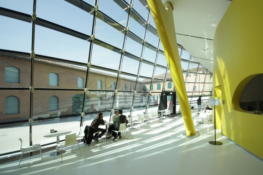 Enzo-Ferrarai Museum, Modena, 2012. Image © Andrea Morgante
