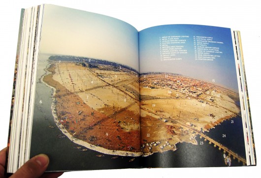 Kumbh Mela, January 2013: Mapping the Ephemeral Mega City. A project by Harvard University. Published by Hatje Cantz. Image © Felipe Vera