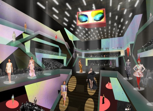 2nd Prize: Jun Hao Ong and Raphael Cheng. Runway. Image Courtesy of HMMD