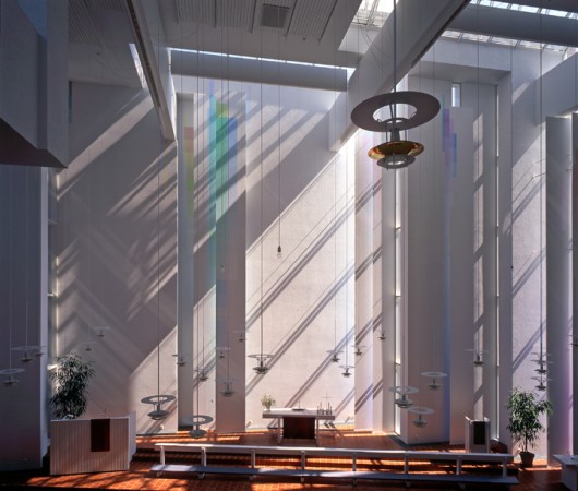 Männistö Church, Kuopio, Finland by Juha Leiviskä. Image © Henry Plummer 1995