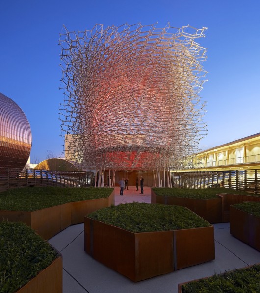 UK Pavilion – Milan Expo 2015 / Wolfgang Buttress ArchDaily