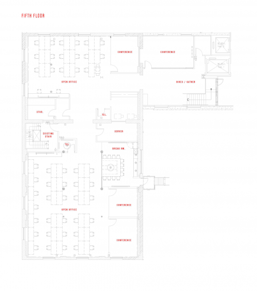 Fifth Floor Plan