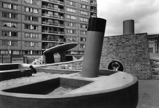 Churchill Gardens - 1956. Image © John Maltby RIBA Library Photographs Collection