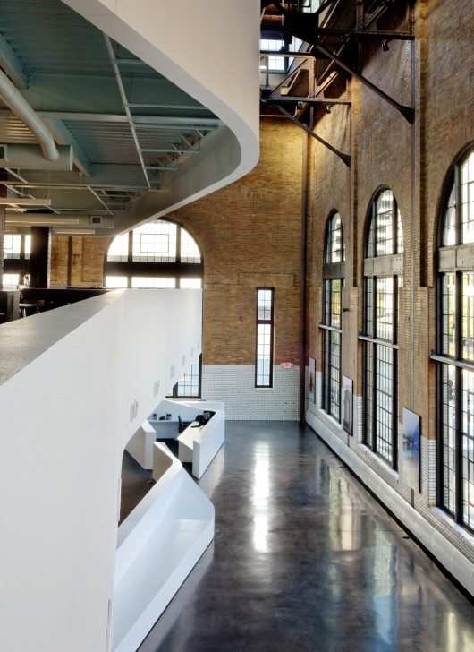 Cannon Design's own St Louis Offices are located in a power house built in 1928. Image © Architectural Imageworks, LLC