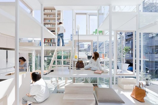 House NA / Sou Fujimoto Architects. Image © Iwan Baan