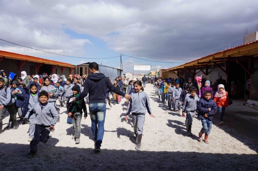 School children in Bar Elias. Image © CatalyticAction