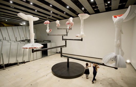 Flying Mushrooms, 2015. Image © Linda Nylind