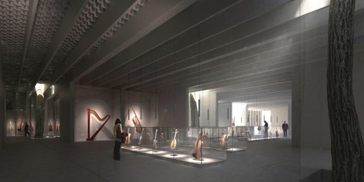 Exhibition Space. Image Courtesy of +imgs