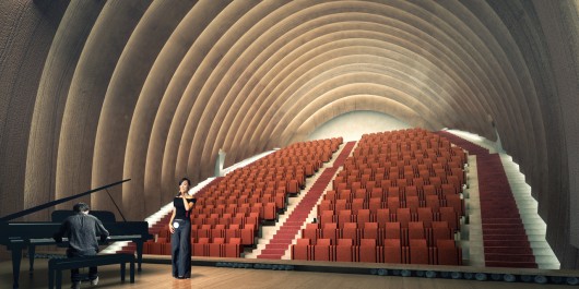 Music Hall. Image Courtesy of +imgs