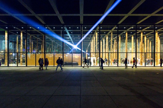 David Chipperfield - Sticks and Stones, an Intervention at the Neue Nationalgalerie. Image © Laurian Ghinitoiu