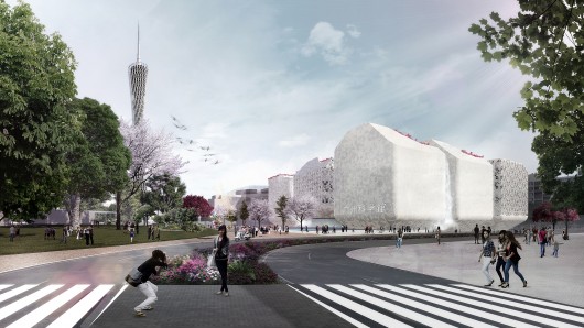 Guangzhou Science Museum. Image Courtesy of Nieto Sobejano Arquitectos