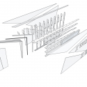 Under Armour / Marc Thorpe Design Under Armour / Marc Thorpe Design Exploded Axonometric